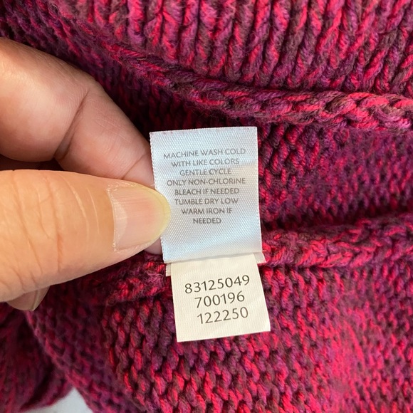 J. Jill Women’s Size Medium Mismatched Button Front Cardigan Cotton Blend - Picture 8 of 8